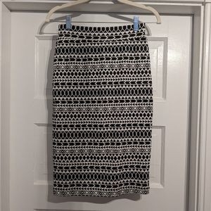 Renee C- Tribal Pencil Skirt- Size Small